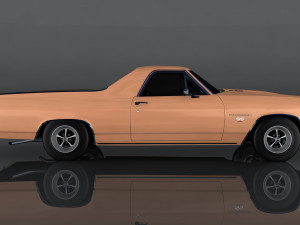 chevrolet el camino ss 3D Model
