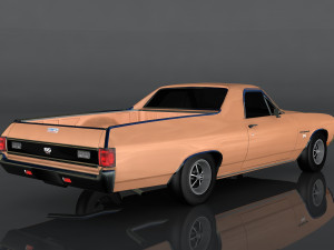 chevrolet el camino ss 3D Model