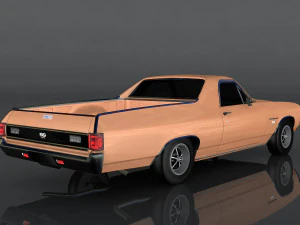 chevrolet el camino ss 3D Model