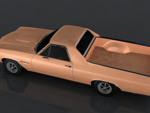 chevrolet el camino ss 3D Model