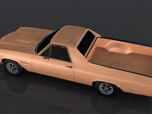 chevrolet el camino ss 3D Model