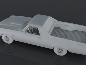 chevrolet el camino ss 3D Model