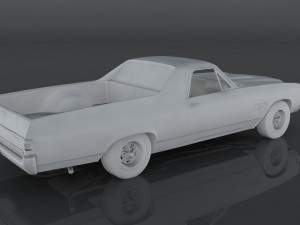 chevrolet el camino ss 3D Model