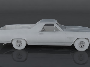 chevrolet el camino ss 3D Model