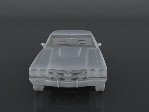 chevrolet el camino ss 3D Model