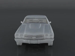 chevrolet el camino ss 3D Model