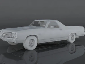 chevrolet el camino ss 3D Model