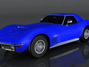 chevrolet corvette zr-1 3D Модель