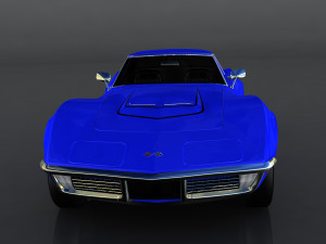 chevrolet corvette zr-1 3D Model