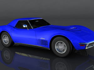 chevrolet corvette zr-1 3D Model