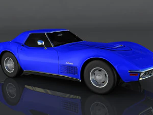chevrolet corvette zr-1 3D Model
