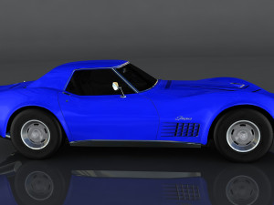 chevrolet corvette zr-1 3D Model