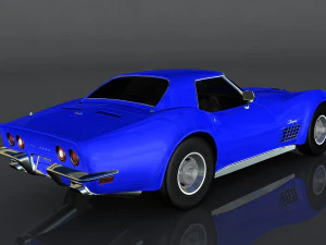 chevrolet corvette zr-1 3D Model