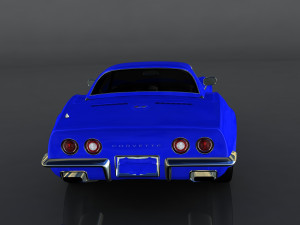 chevrolet corvette zr-1 3D Model