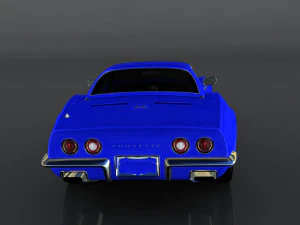 chevrolet corvette zr-1 3D Model