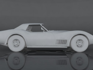 chevrolet corvette zr-1 3D Model