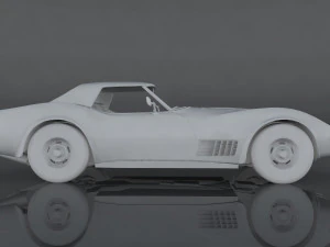 chevrolet corvette zr-1 3D Model