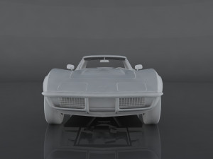 chevrolet corvette zr-1 3D Model