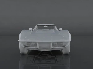chevrolet corvette zr-1 3D Model