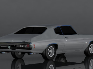 chevrolet chevelle ss 454 3D Model