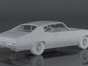 chevrolet chevelle ss 454 3D Model