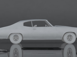 chevrolet chevelle ss 454 3D Model