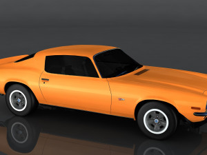 chevrolet camaro 1970 3D Model
