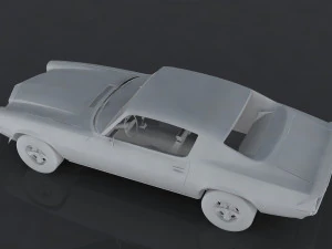chevrolet camaro 1970 3D Model