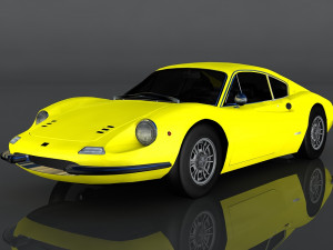 ferrari dino 246 gt 3D Model