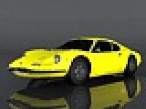 ferrari dino 246 gt 3D 모델