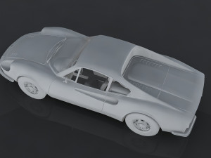 ferrari dino 246 gt 3D 모델