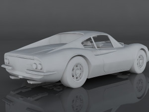 ferrari dino 246 gt 3D 모델