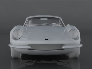 ferrari dino 246 gt 3D 모델