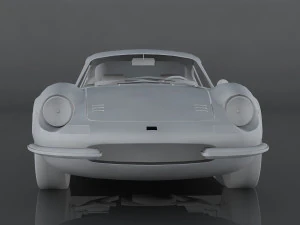 ferrari dino 246 gt 3D Model