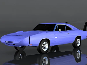dodge charger daytona 3D Model
