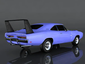 dodge charger daytona 3D Model
