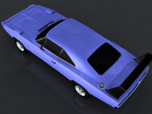 dodge charger daytona 3D Модель