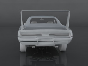 dodge charger daytona 3D Модель