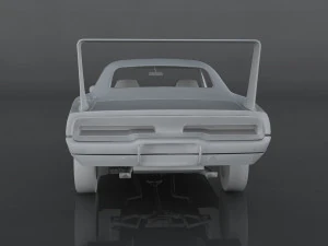 dodge charger daytona 3D Model
