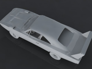dodge charger daytona 3D Модель