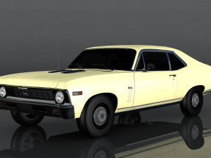 chevrolet nova ss 396 3D Model