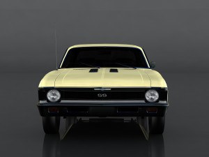 chevrolet nova ss 396 Model 3D