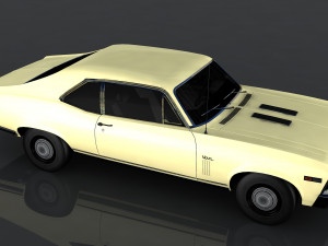 chevrolet nova ss 396 Model 3D
