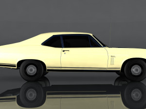chevrolet nova ss 396 Model 3D