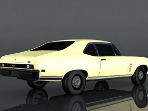 chevrolet nova ss 396 Model 3D