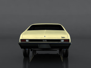 chevrolet nova ss 396 Model 3D