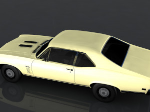 chevrolet nova ss 396 Model 3D