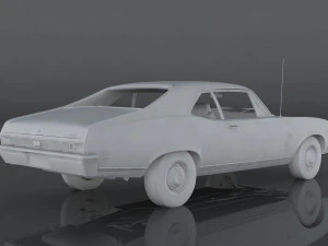 chevrolet nova ss 396 3D Model