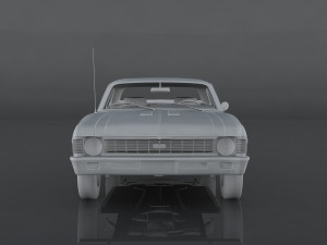 chevrolet nova ss 396 Model 3D