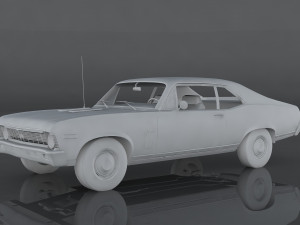 chevrolet nova ss 396 Model 3D